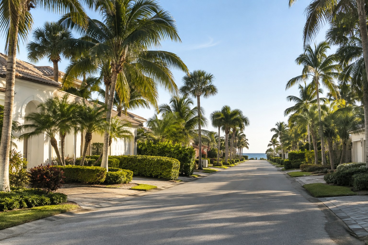 A two story home on a quiet Daytona Beach Shores street